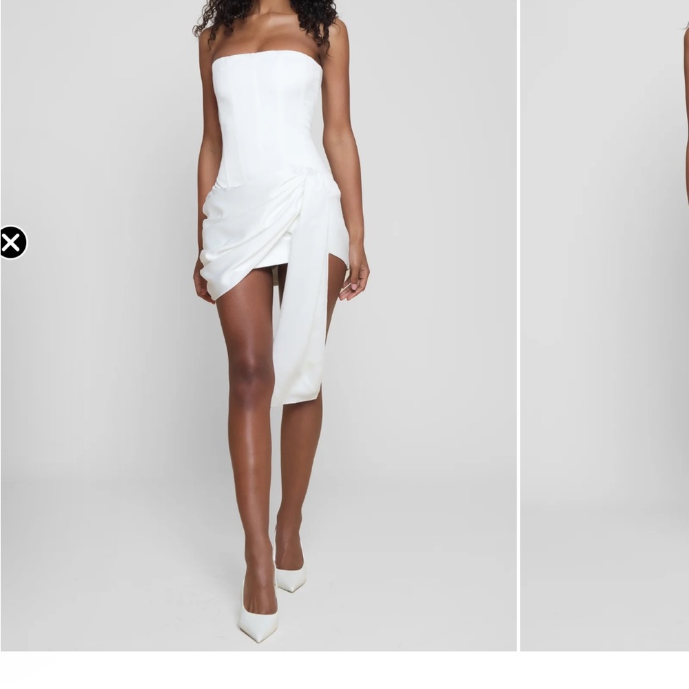 Little white dress for wedding dance